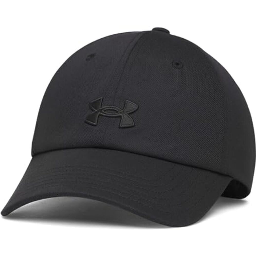 Unisex Black Embroidered 100% Polyester Adjustable Size Classic Baseball Cap